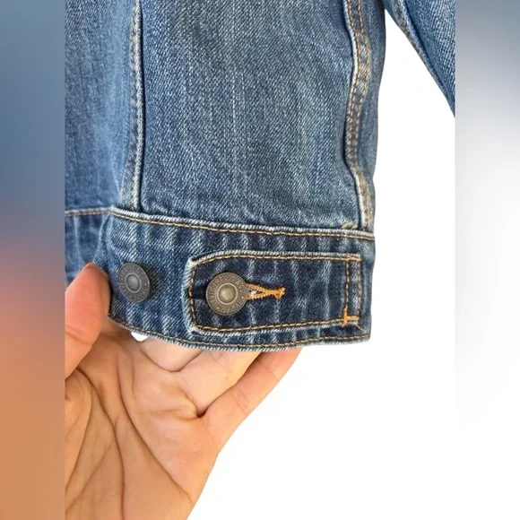 Levis NBA San Antonio Spurs
Womens Denim Trucker Jacket Jean
Size L large used - Picture 7 of 13